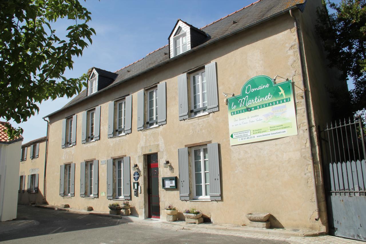 Domaine Le Martinet, The Originals Relais Otel Bouin  Dış mekan fotoğraf
